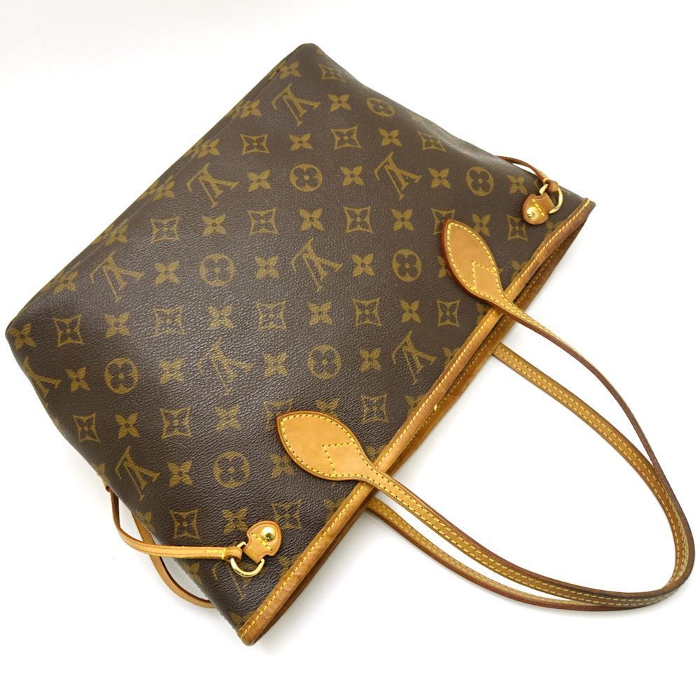 Louis Vuitton Monogram Neverfull PM Brown Tote Bag - Picture 3 of 8